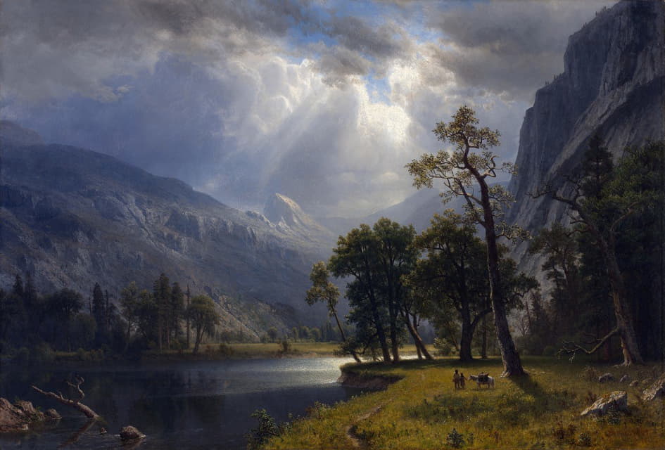 Albert Bierstadt - Mount Starr King, Yosemite
