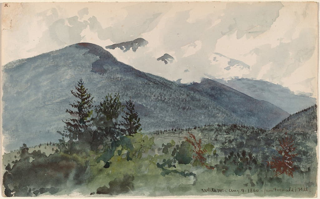 Charles de Wolf Brownell - White Mountains from Fernald’s Hill