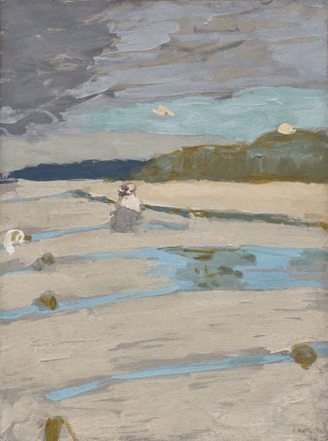 Édouard Vuillard - The Beach at Saint-Jacut