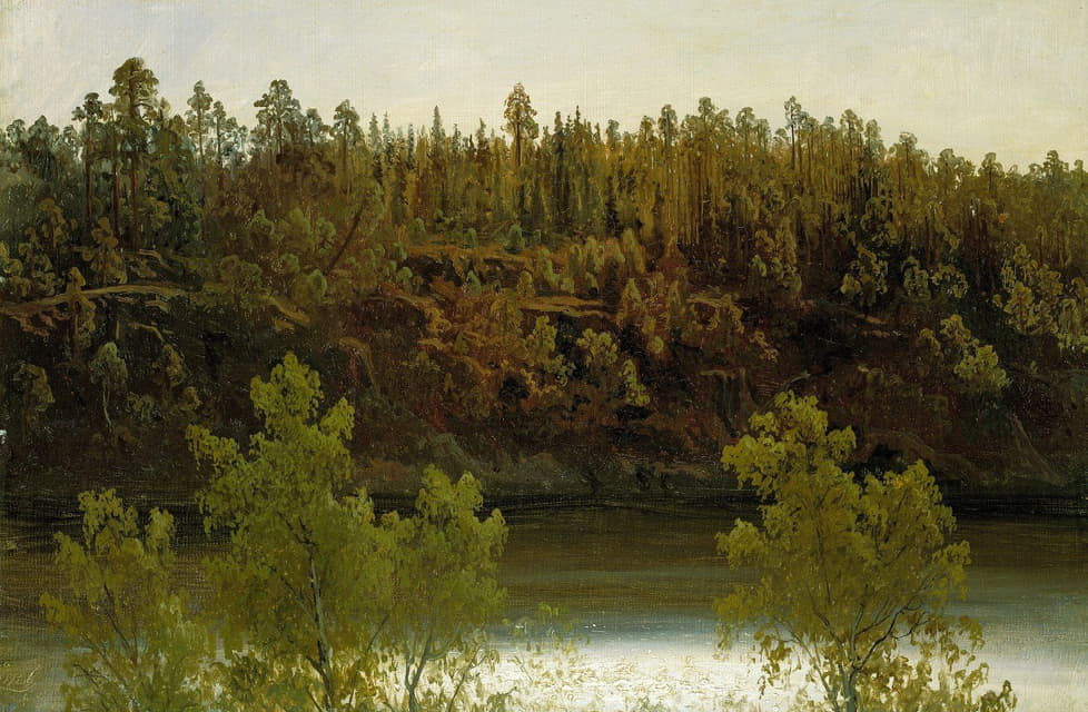 Marcus Larson - Swedish Lake. Study