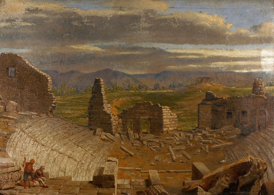 Miner Kilbourne Kellogg - Ruins of Asrum Asia Minor Explored with Layard (Sir Henry Layard)