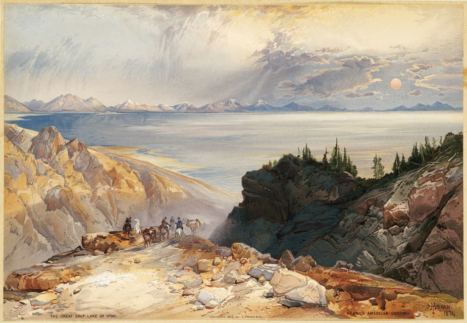 Thomas Moran - The Great Salt Lake of Utah