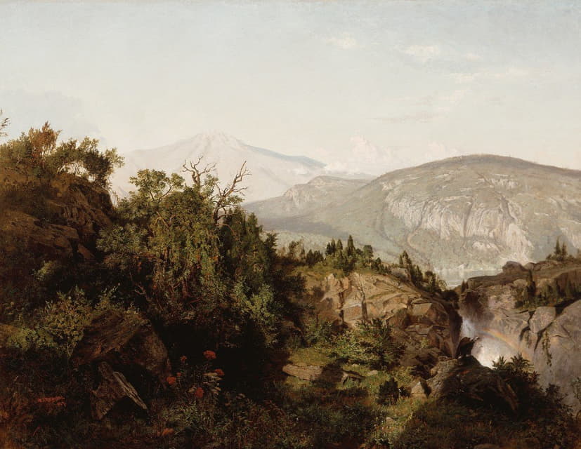 William Trost Richards - In the Adirondack Mountains