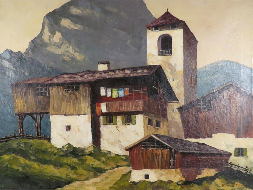 Alois Pfund - Tiroler Bergdorf