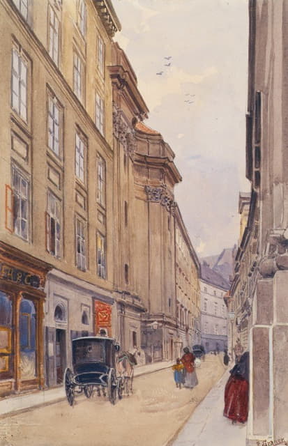 维也纳的多罗特街和老胶印厂
