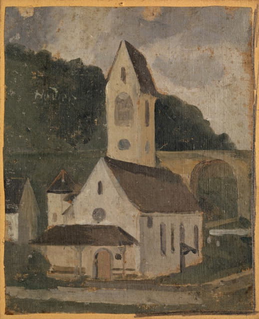 Ferdinand Hodler - The Church Of Rümlingen