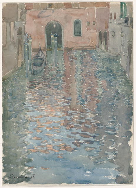 Maurice Prendergast - Venetian Canals