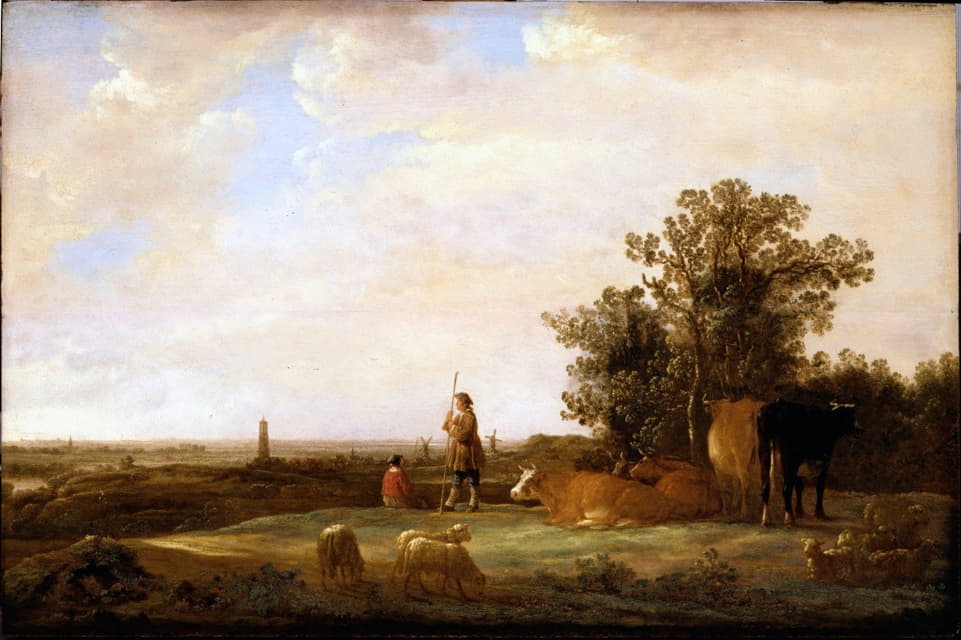 Aelbert Cuyp - View on a Plain