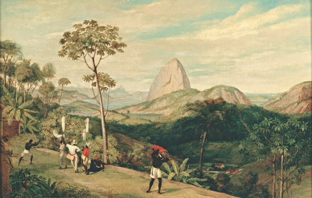 Charles Landseer - View of Sugarloaf Mountain from the Silvestre Road