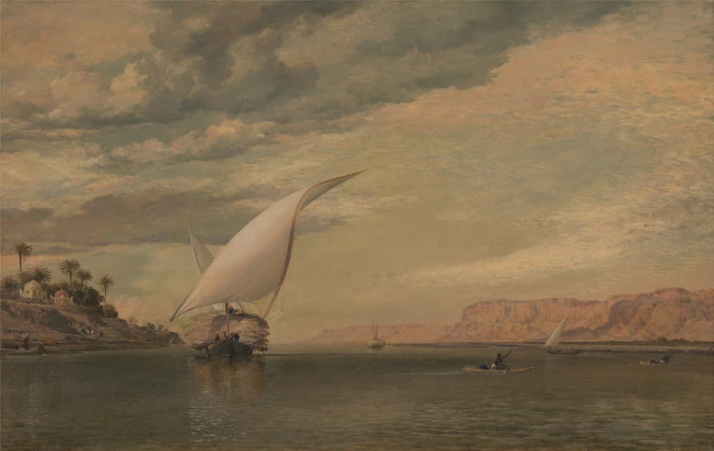 Edward William Cooke - On the Nile