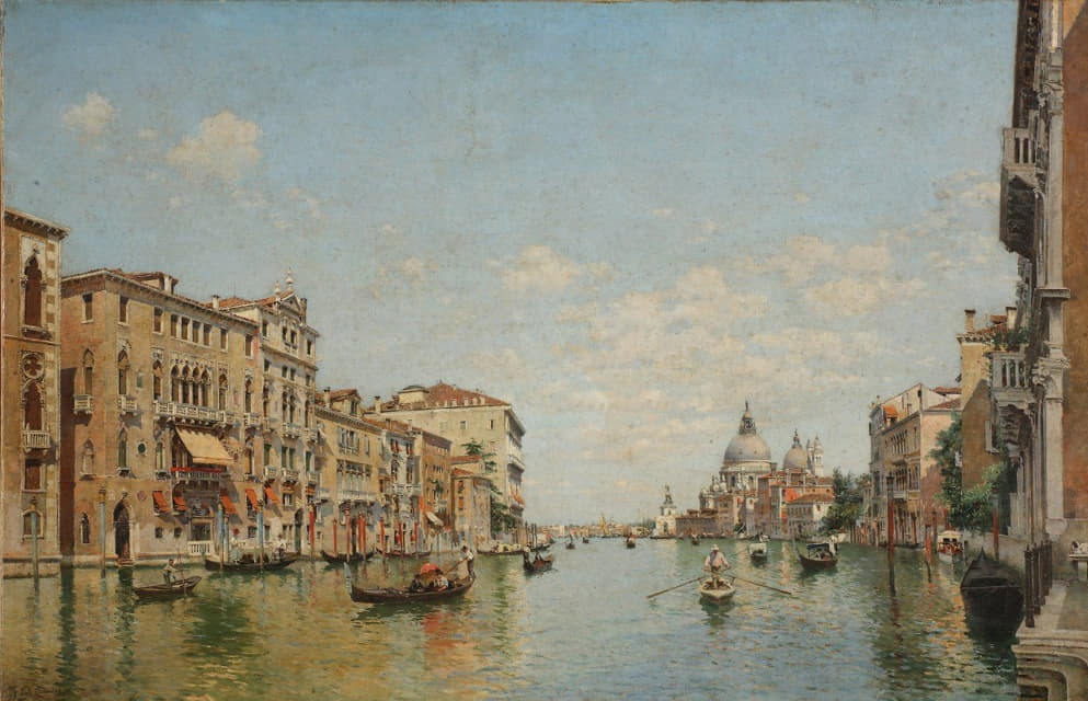 威尼斯大运河景观