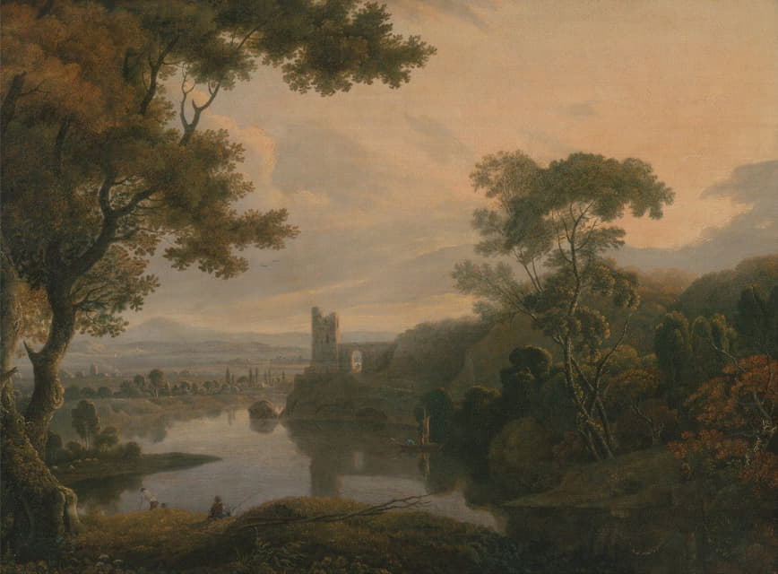 George Barret - River Landscape