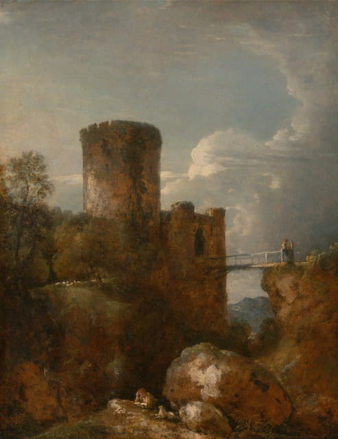 George Howland Beaumont - Conway Castle
