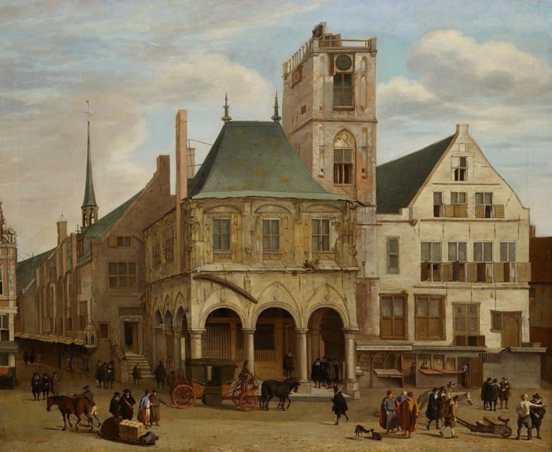 Jacob van der Ulft - The old town hall