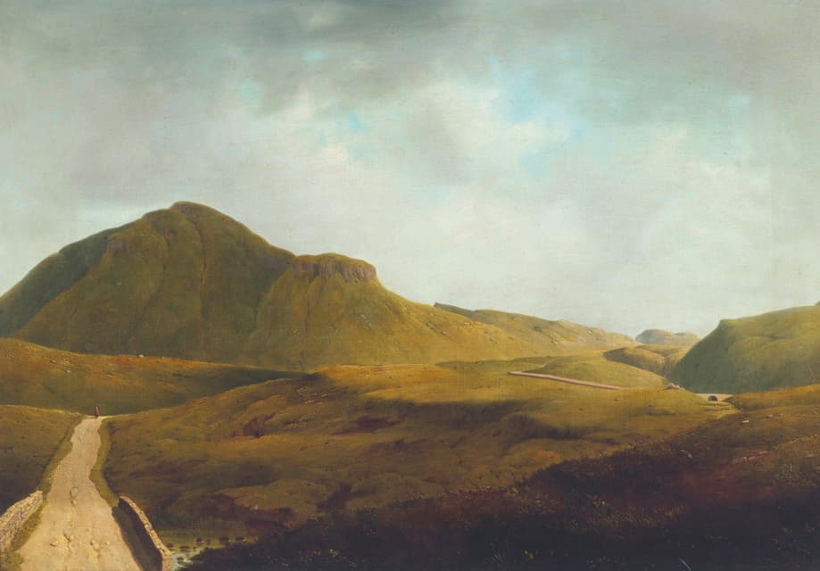 James Arthur O'Connor - A Mountain Road In Mayo