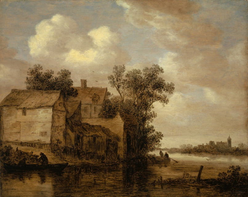 Jan van Goyen - River Landscape
