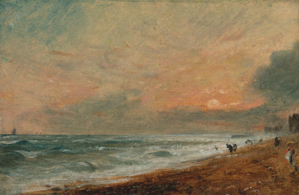 John Constable - Hove Beach