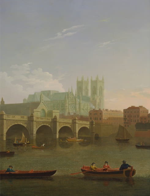 威斯敏斯特大教堂和大桥
