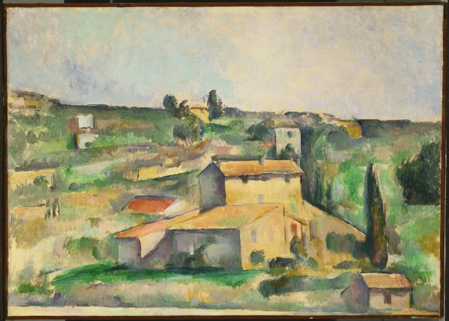 Paul Cézanne - Fields at Bellevue