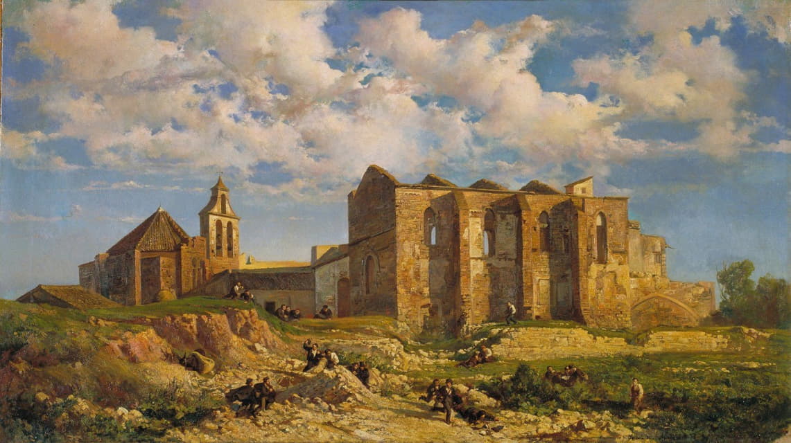 Ramon Martí i Alsina - Ruins of the Church of the Holy Sepulchre