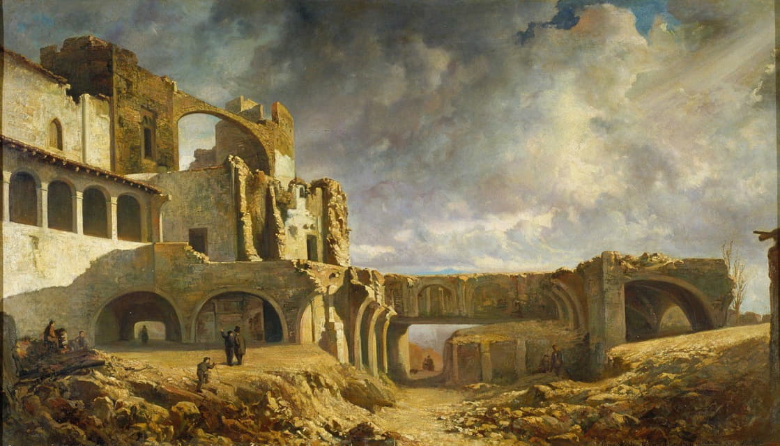 Ramon Martí i Alsina - Ruins of the Palace