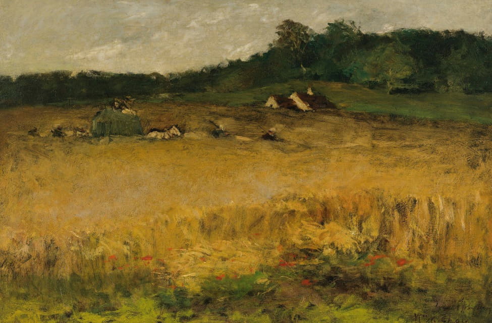 William Merritt Chase - Wheat Field