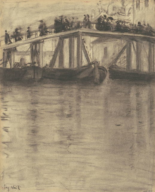Eugène Vail - Venetian Bridge