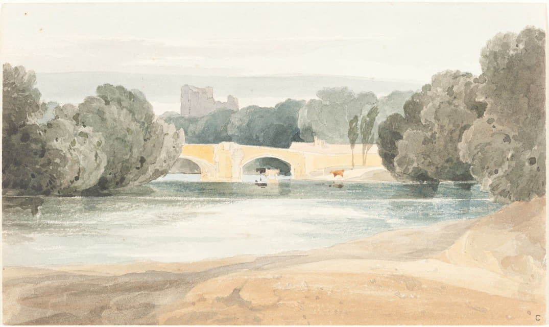 James Bulwer - Bridge at Knaresborough