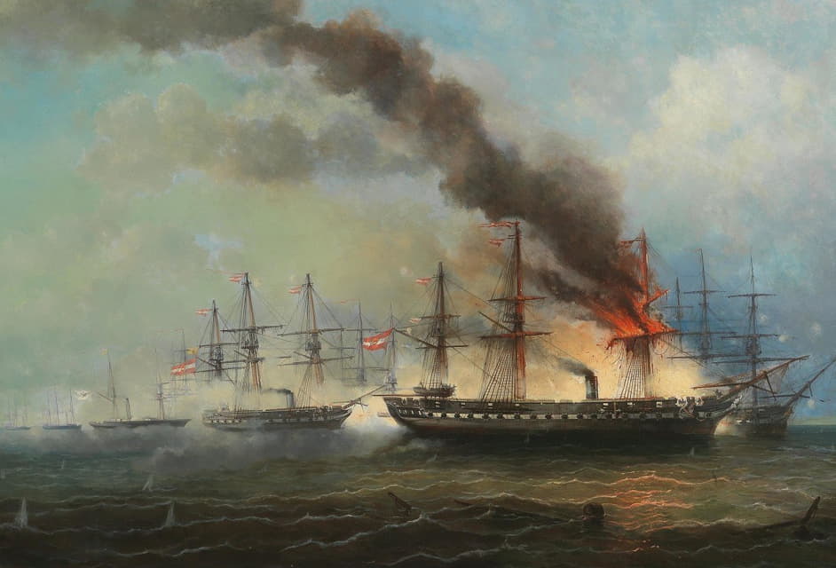 1864年5月9日在赫尔戈兰的海战