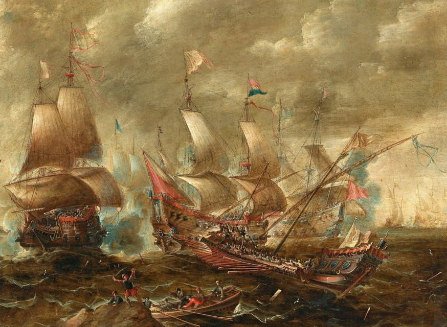 Kasper van Eyck - A naval battle