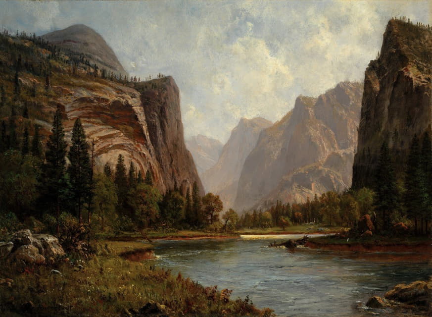 Albert Bierstadt - Gates of the Yosemite