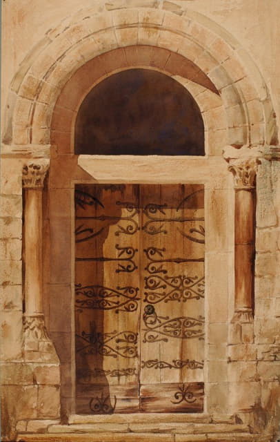 Cass Gilbert - Portal of Church of Nervy St. Sepulchre
