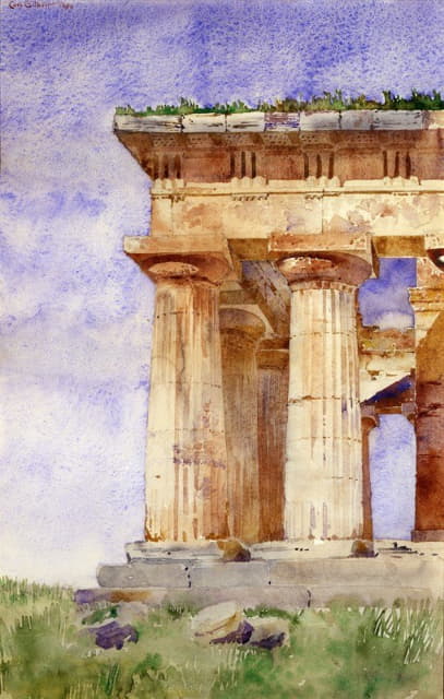 Cass Gilbert - Temple of Neptune, Paestum
