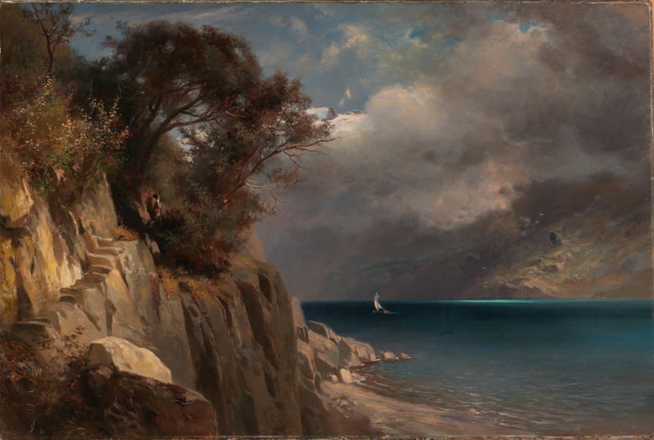 Edward L. Custer - Lake Scene