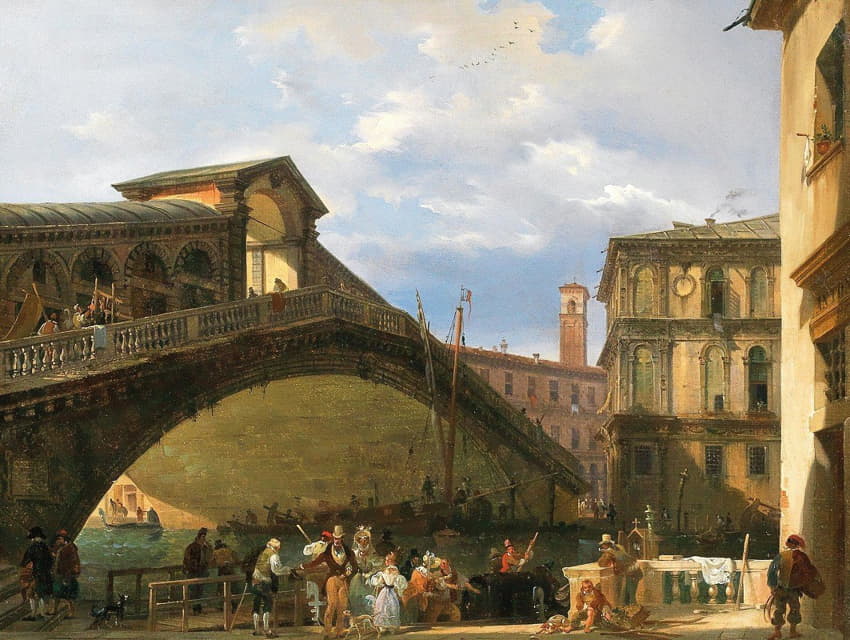 威尼斯，里亚尔托桥