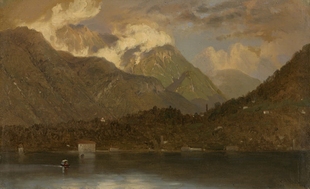 John Ferguson Weir - Lake Como