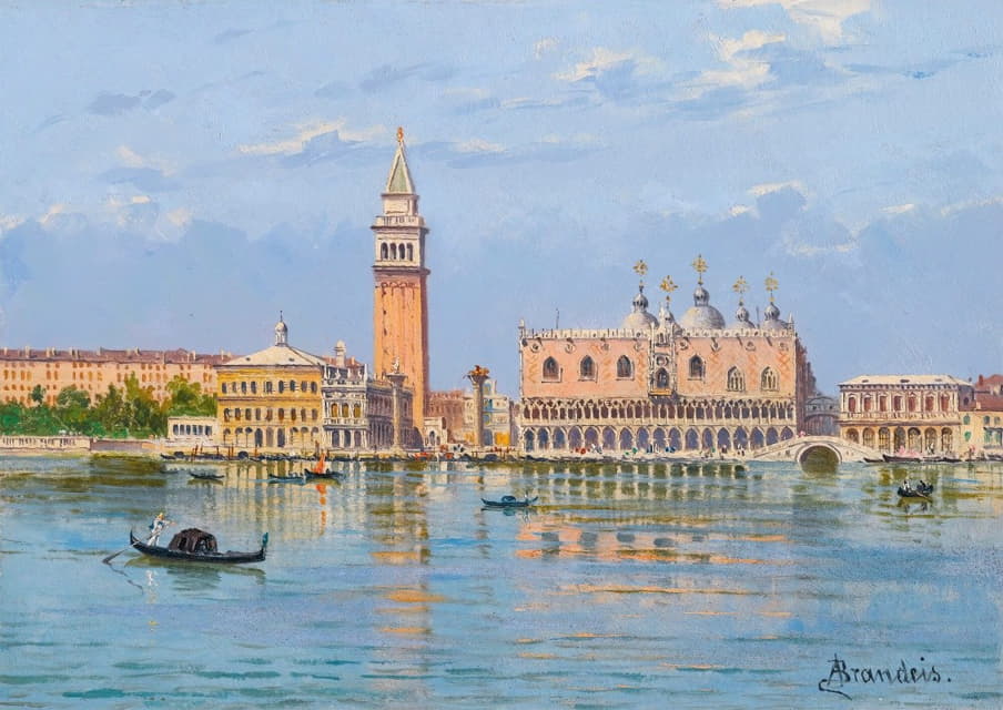 Antonietta Brandeis - The Molo, Venice