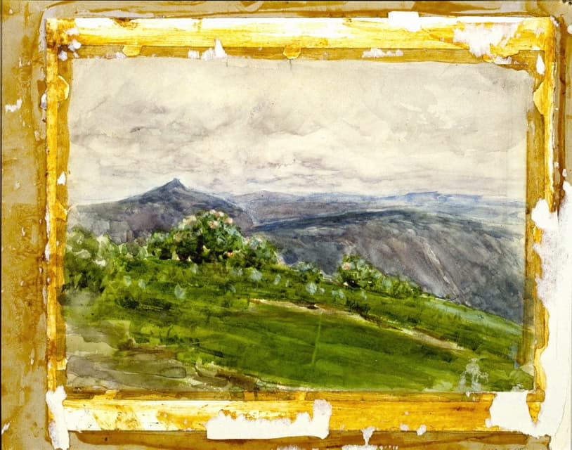 Henry Ossawa Tanner - Mountain Landscape, Highlands, North Carolina
