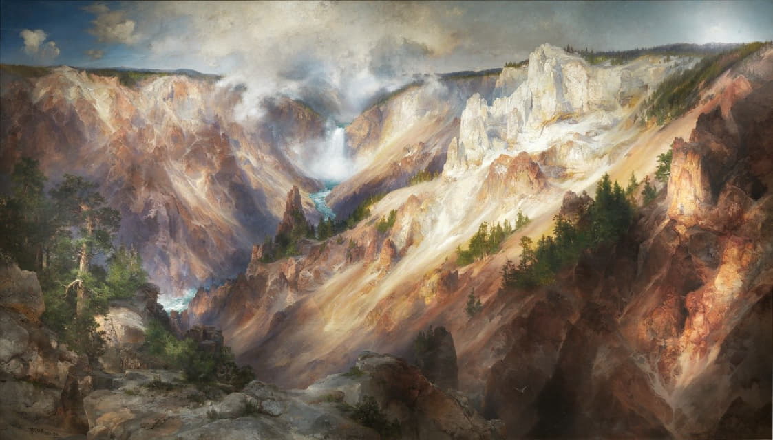 Thomas Moran - The Grand Canyon Of The Yellowstone