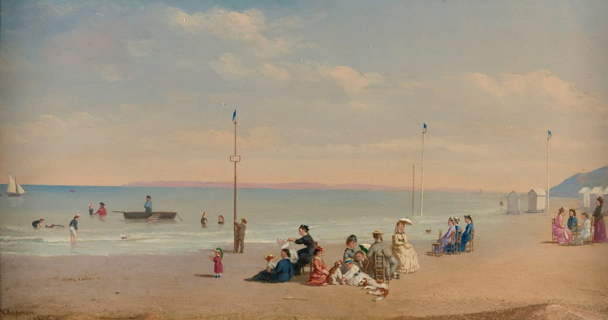 Conrad Wise Chapman - A Day At The Beach