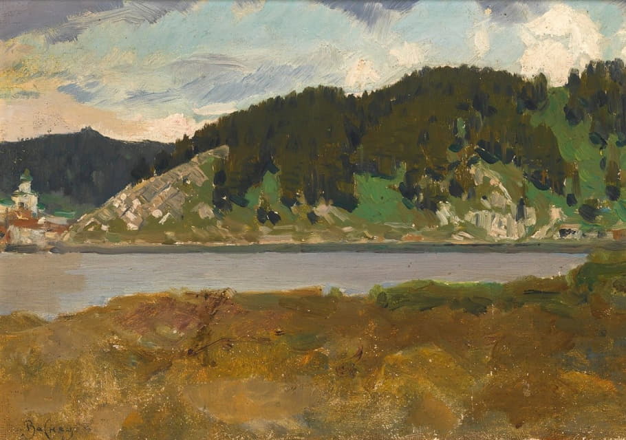 Apollinari Mikhailovich Vasnetsov - Landscape With Lake
