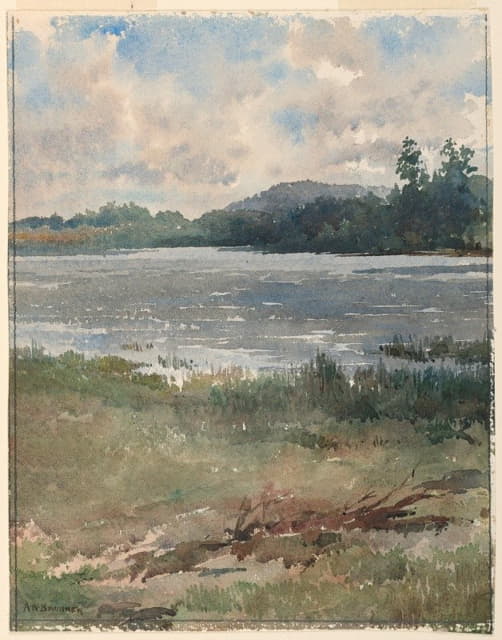 Arnold William Brunner - Lakeside Landscape