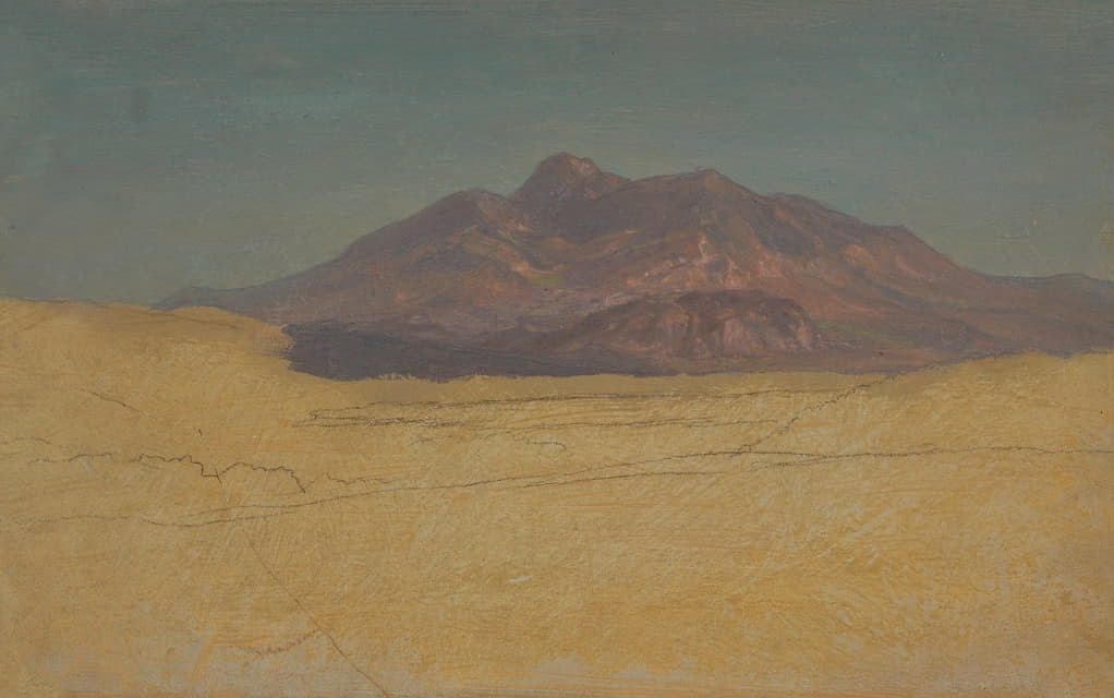 Frederic Edwin Church - Mountain Landscape