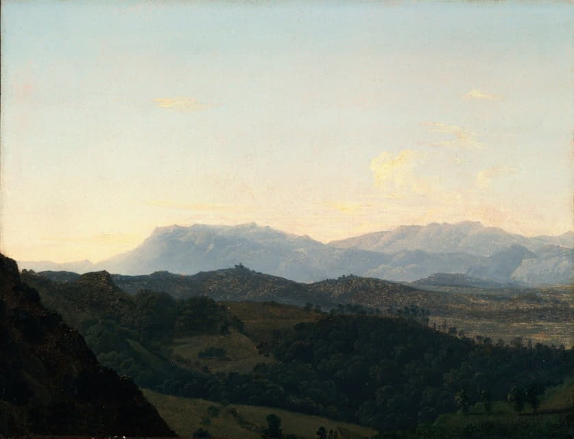 Jean-Joseph-Xavier Bidauld - The Sabine Mountains