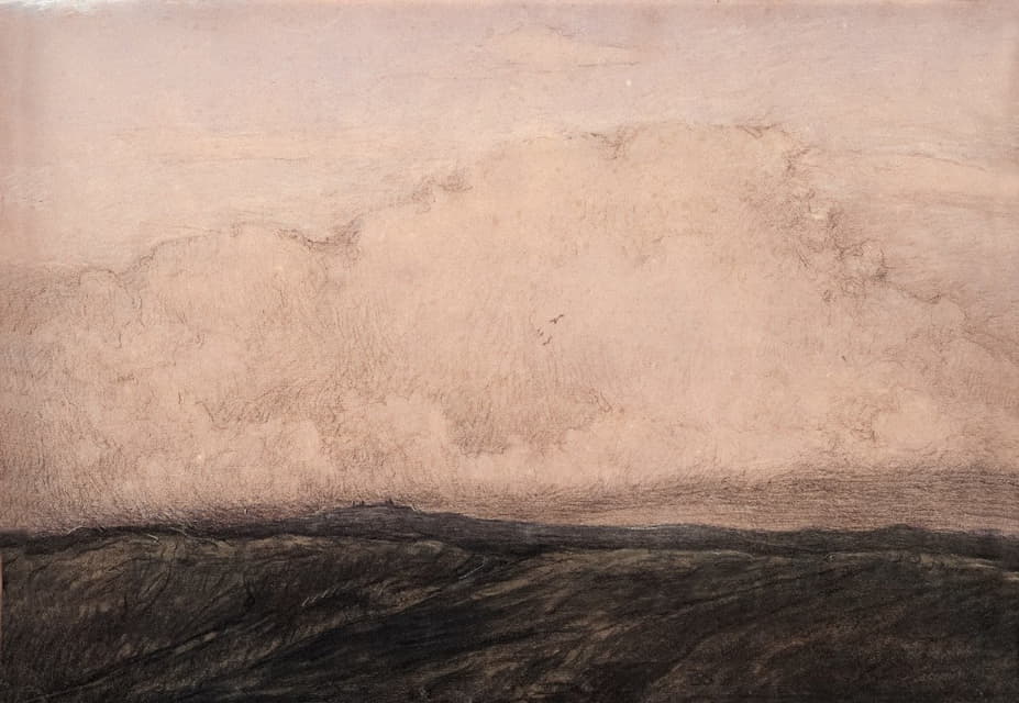 Karl Nordström - Cloud Formation over Mountain