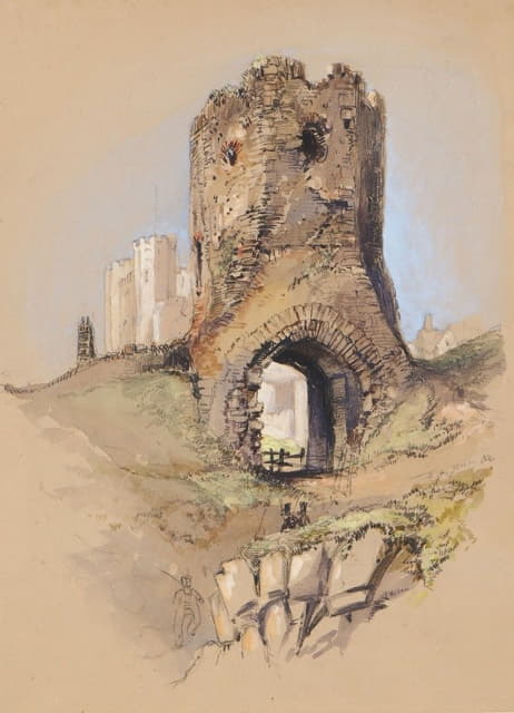 Clarkson Stanfield - Ruined Gateway, Dover Castle