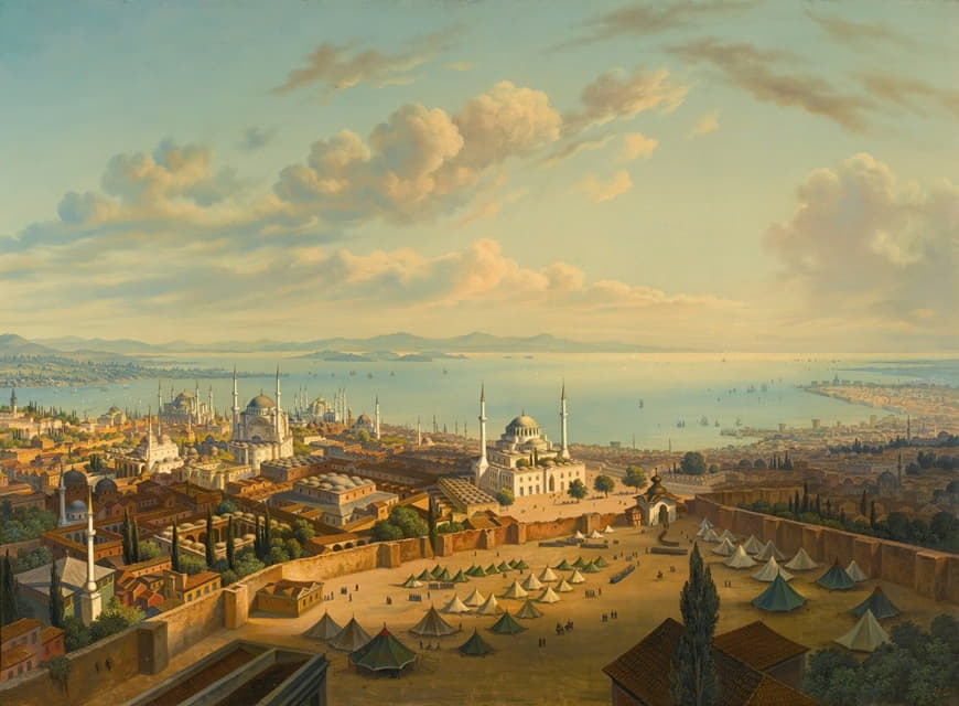 君士坦丁堡贝亚齐特消防塔