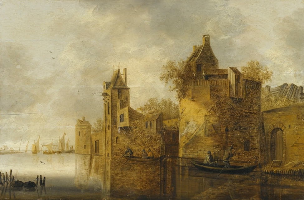 Pieter de Bloot - A River Landscape