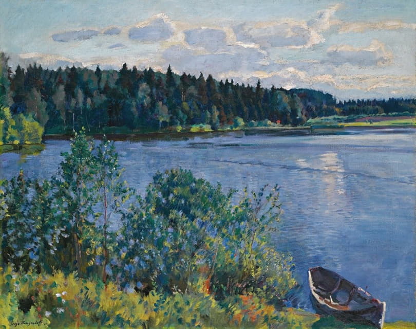 Sergei Arsenevich Vinogradov - The Lake