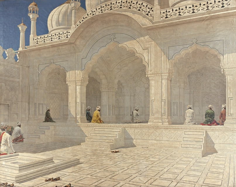 Vasily Vasilevich Vereshchagin - Pearl Mosque At Delhi